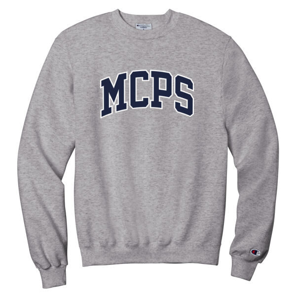 Champion Montgomery County Public Schools Printed- - Powerblend ® Crewneck Sweatshirt Thumbnail
